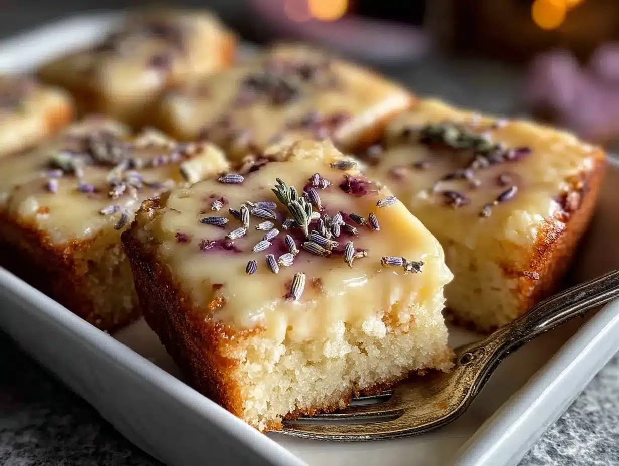 Creamy Lavender Lemon Bars Recipe Easy Homemade Citrus Dessert 4 creamy lavender lemon bars preparation steps