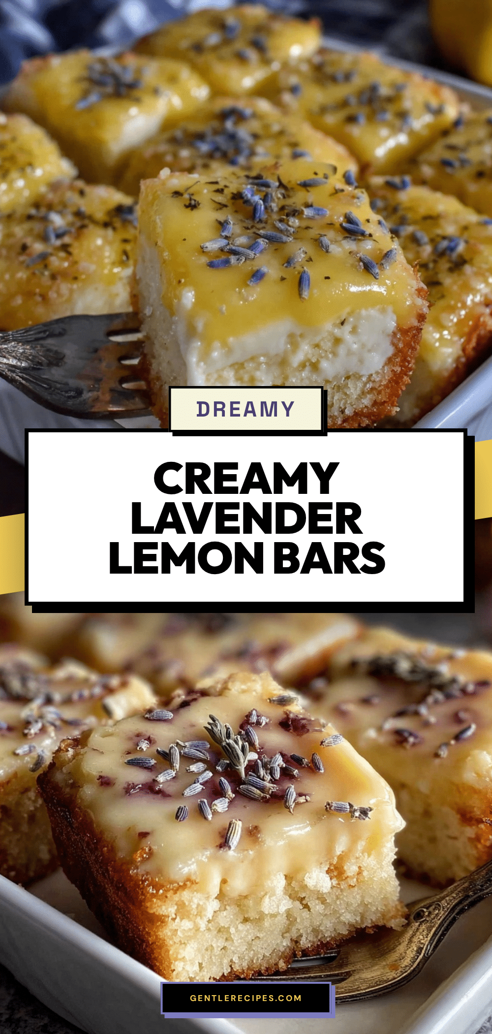 Creamy Lavender Lemon Bars Recipe Easy Homemade Citrus Dessert 5 creamy lavender lemon bars recipe