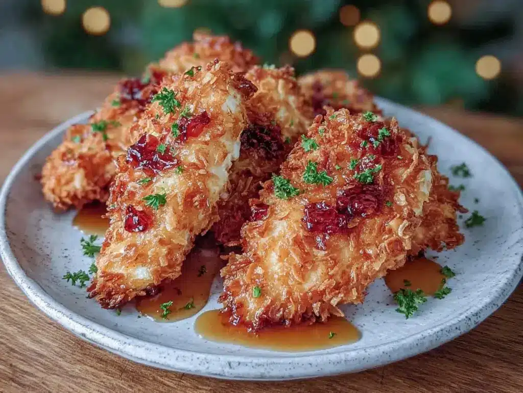 Home 2 crispy air fryer honey butter garlic chicken tenders - featured image