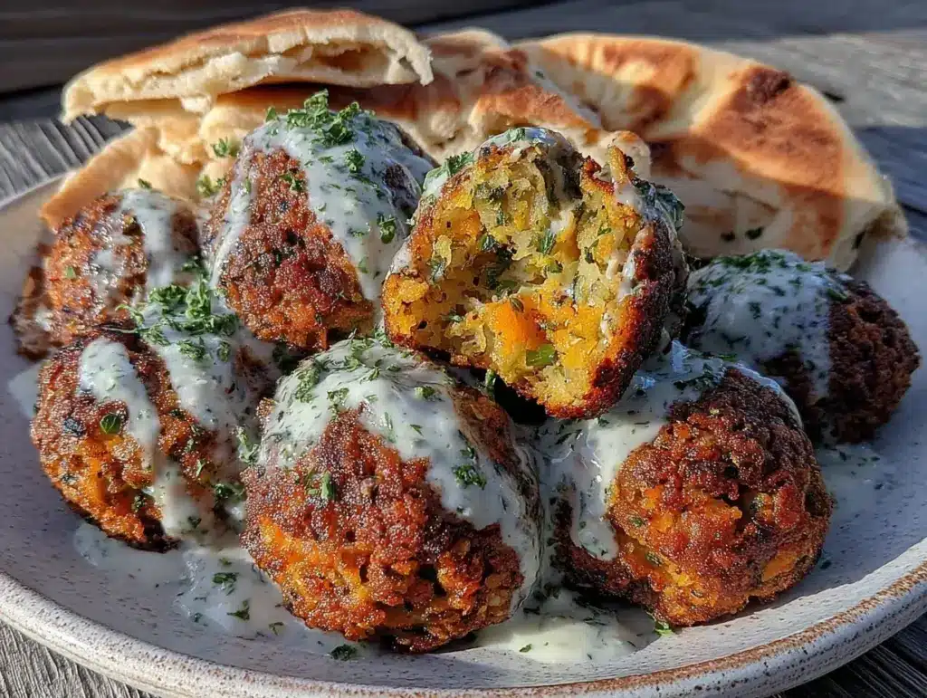 Home 1 crispy baked falafel - featured image