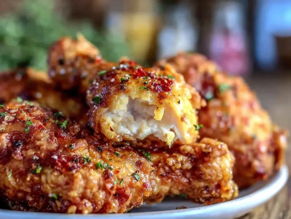 crispy buttermilk oven-fried chicken drumsticks - featured image