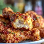crispy buttermilk oven-fried chicken drumsticks - featured image