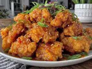 Home 5 crispy orange chicken air fryer recipe - featured image