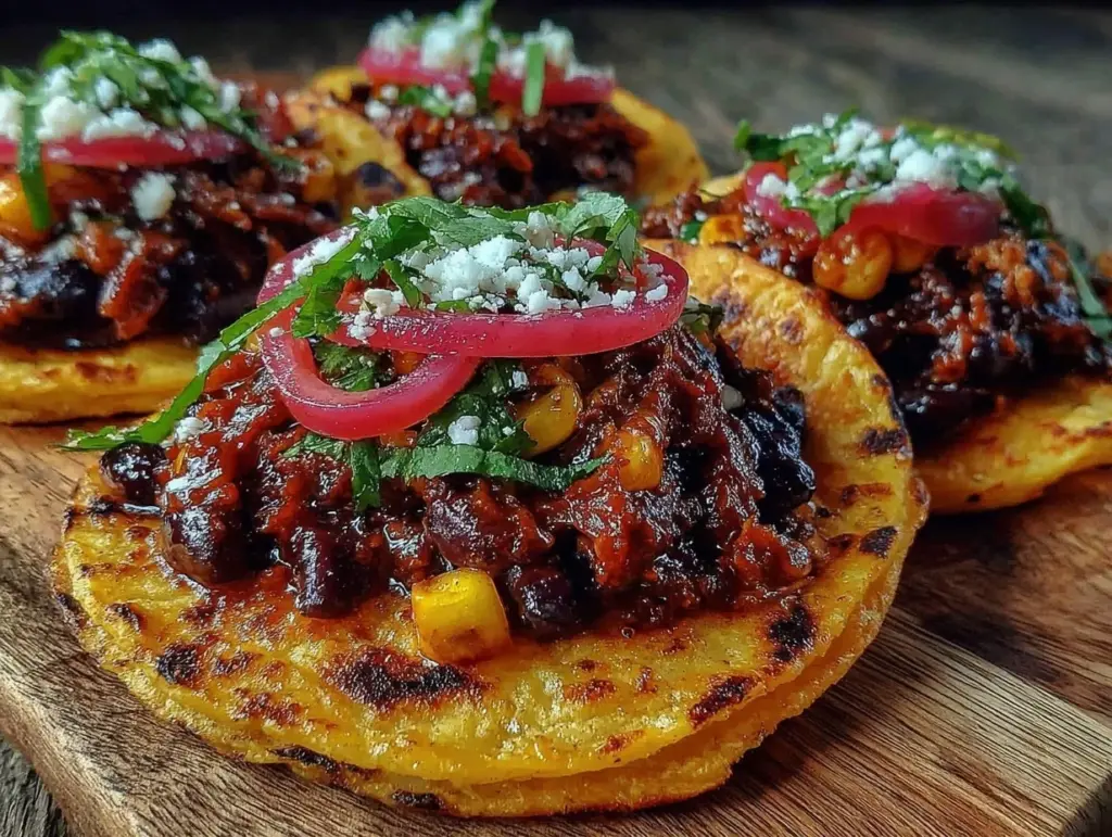 Home 2 crispy toasted corn and black bean tacos - featured image