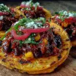 crispy toasted corn and black bean tacos - featured image