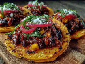 Home 5 crispy toasted corn and black bean tacos - featured image