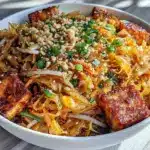 crispy tofu pad thai - featured image