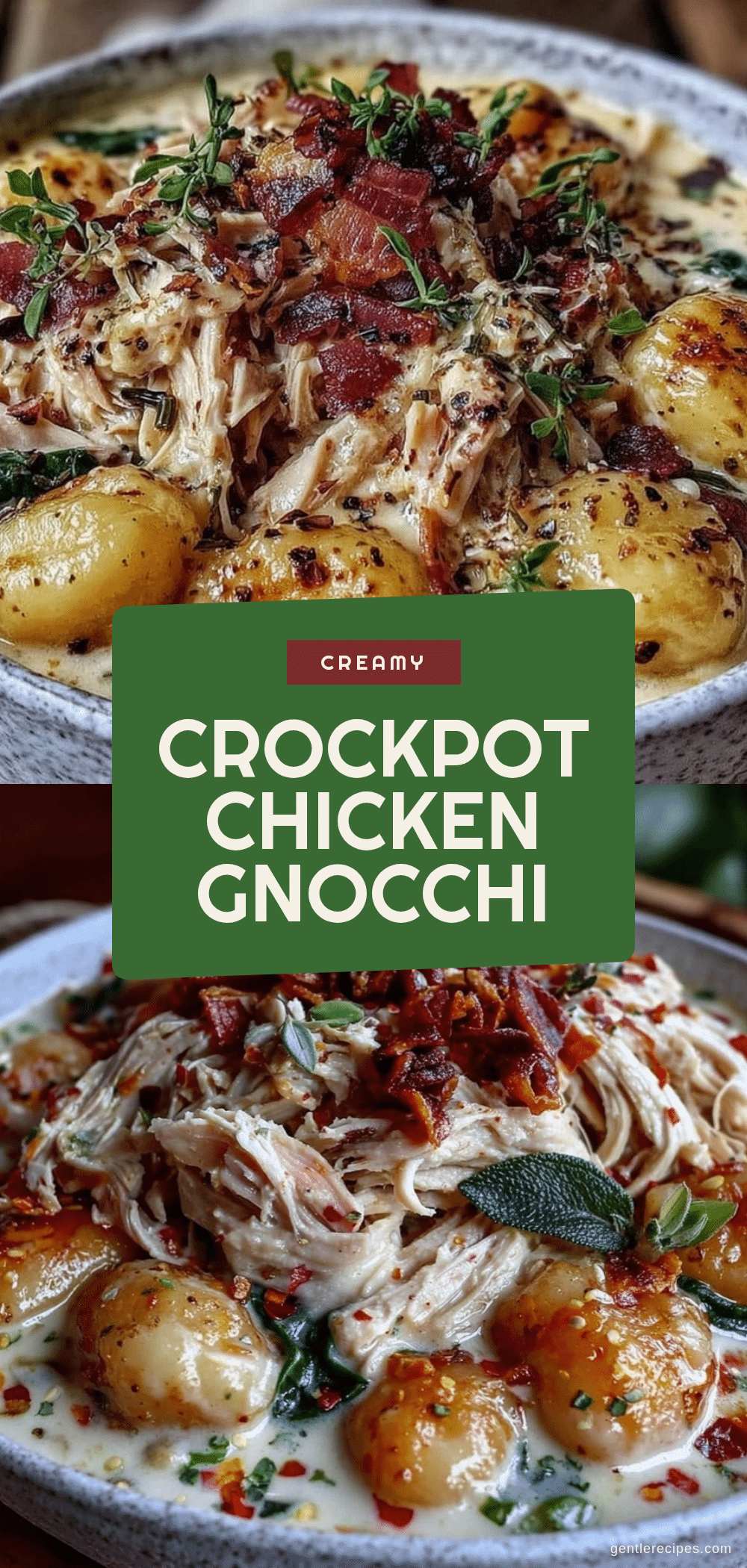 Crockpot Creamy Chicken and Gnocchi Soup Easy Recipe Ready in 6 Hours 5 crockpot creamy chicken and gnocchi soup recipe