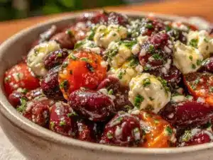 Home 4 dense bean salad with feta - featured image