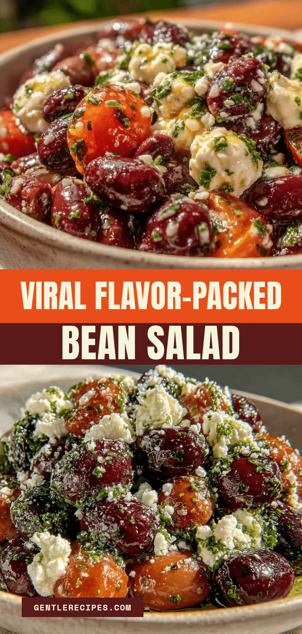 Dense Bean Salad with Feta Easy Recipe for Quick Healthy Lunch 5 dense bean salad with feta recipe