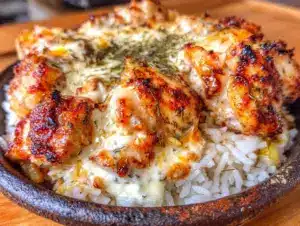 Home 4 dump-and-bake chicken tzatziki with rice - featured image