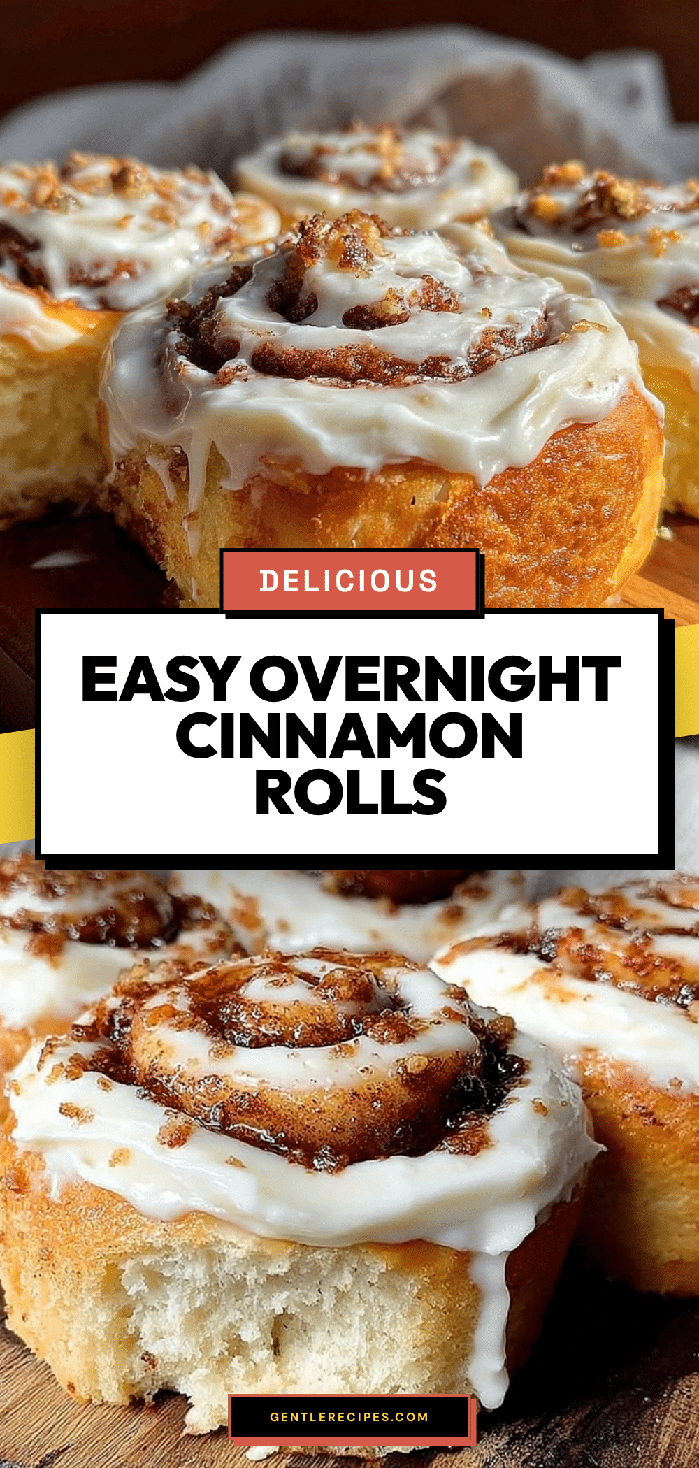 Easy Homemade Cinnamon Rolls with Cream Cheese Frosting Recipe Overnight 5 easy homemade cinnamon rolls recipe
