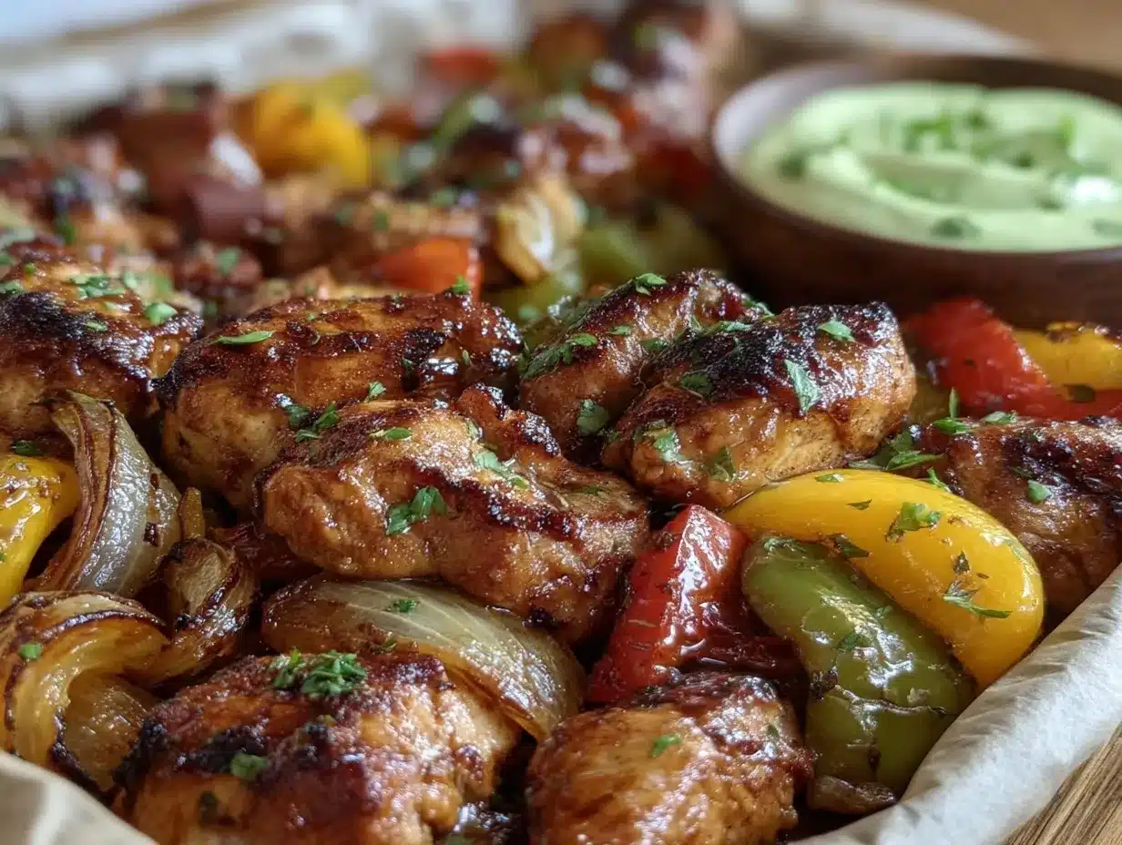 Easy Sheet Pan Chicken Fajitas Recipe Ready in 25 Minutes for Perfect Dinner 4 easy sheet pan chicken fajitas preparation steps