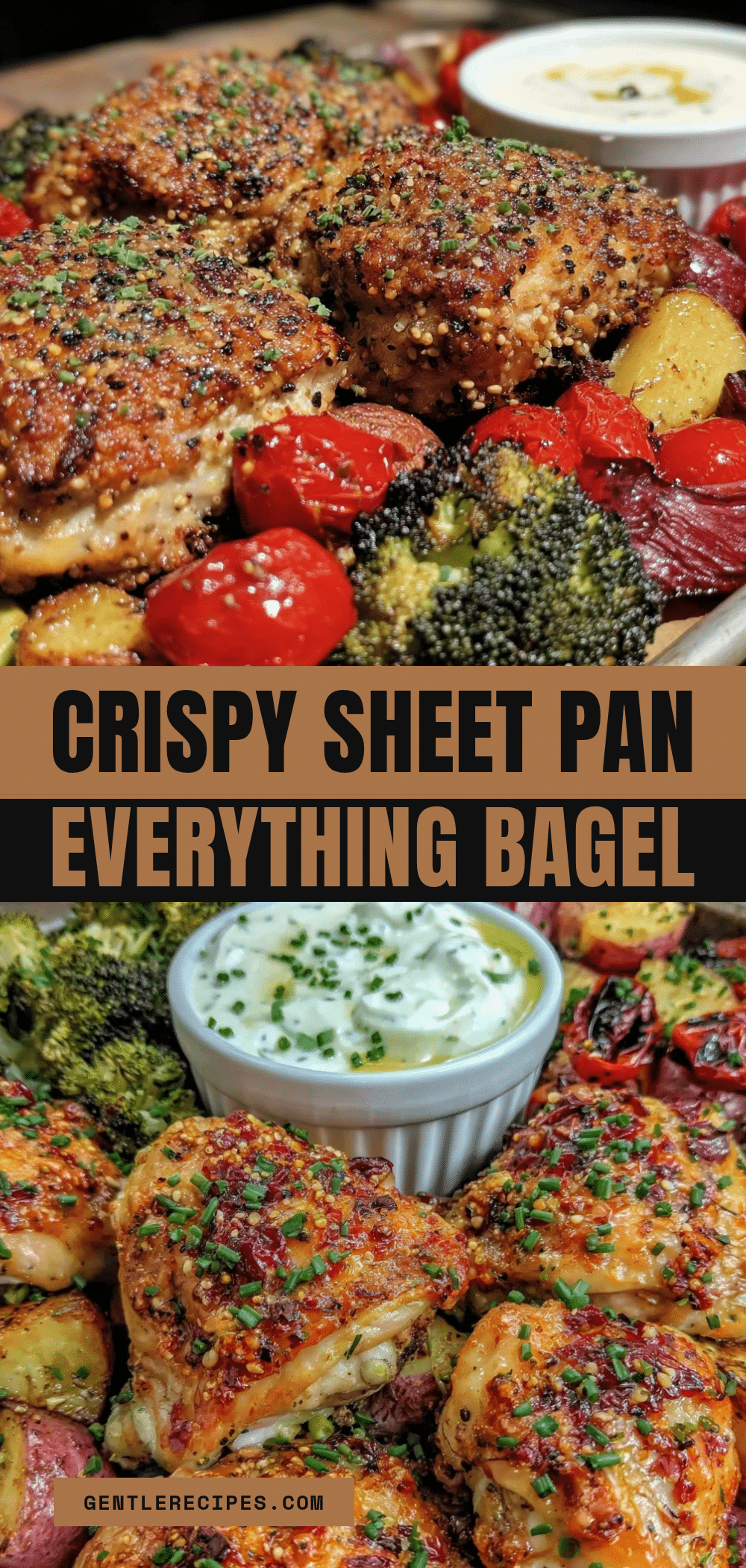 Everything Bagel Chicken Sheet Pan Dinner Easy 30 Minute Recipe 5 everything bagel chicken sheet pan dinner recipe