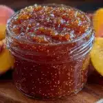 fresh peach jam recipe - featured image