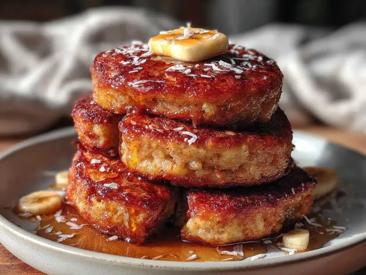 Gluten-Free Almond Flour Banana Pancakes Easy Fluffy Recipe for Breakfast 4 gluten-free almond flour banana pancakes preparation steps