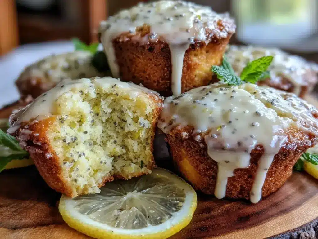 Home 3 gluten-free lemon poppy seed muffins - featured image