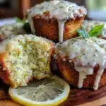 gluten-free lemon poppy seed muffins - featured image