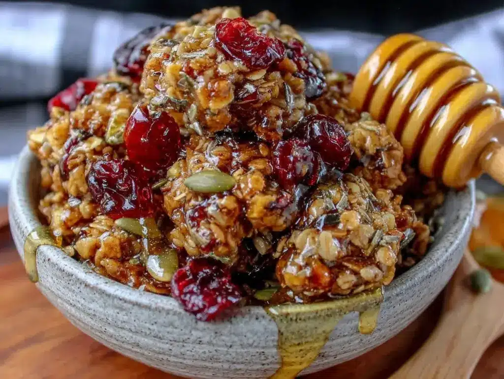 gluten-free oat and seed granola - featured image