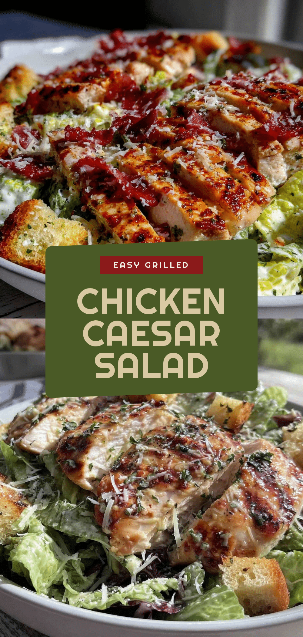 Grilled Chicken Caesar Salad Recipe Easy 15 Minute Meal Idea 5 Grilled Chicken Caesar Salad recipe