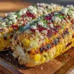 grilled street corn with Cotija cheese - featured image