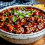hearty taco soup - featured image