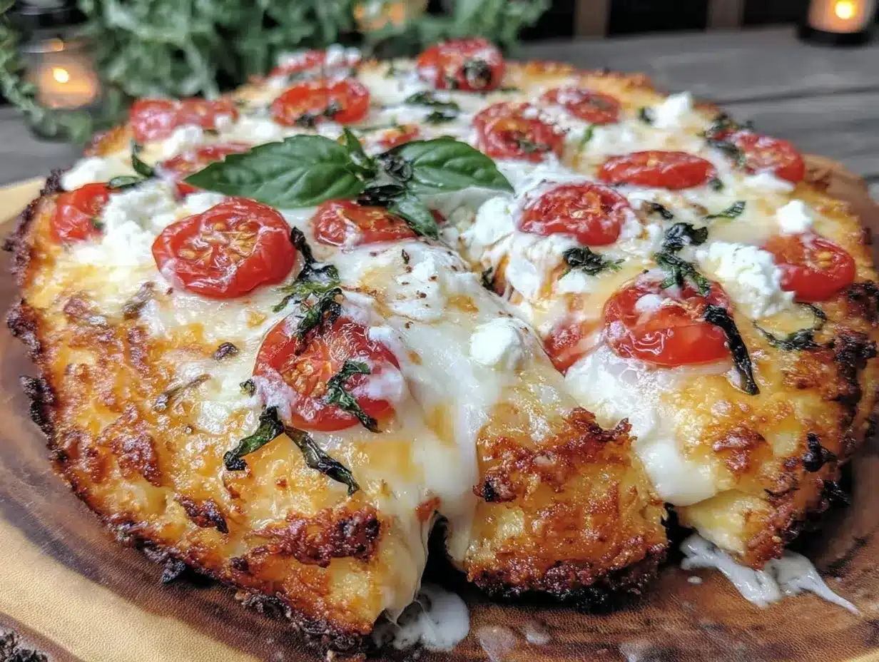 High-Protein Cottage Cheese Flatbread Pizza Recipe Easy Crispy Healthy Snack 4 high-protein cottage cheese flatbread pizza preparation steps
