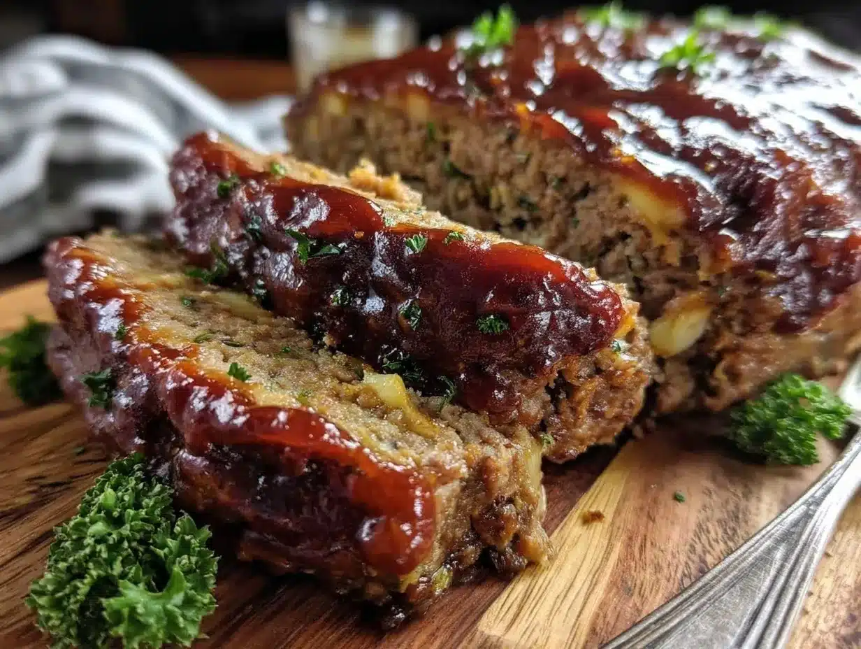 Homemade Beef Meatloaf Recipe Easy Juicy Brown Sugar Glaze 4 homemade beef meatloaf preparation steps