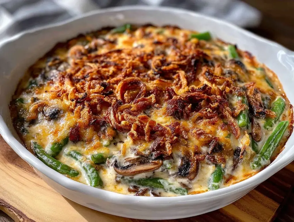 Home 1 homemade green bean casserole - featured image