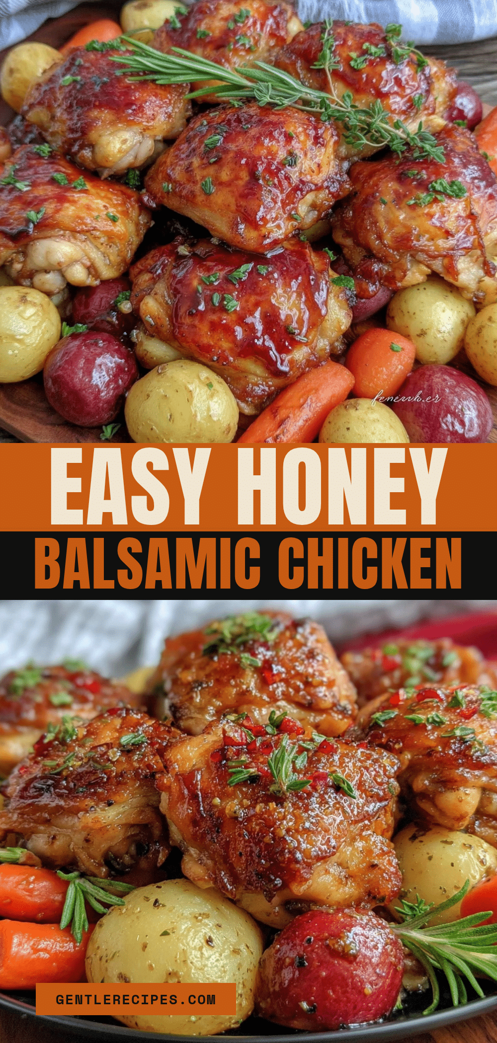 Honey Balsamic Chicken Thighs Recipe Easy 30-Minute Dinner with Root Veggies 5 honey balsamic chicken thighs recipe