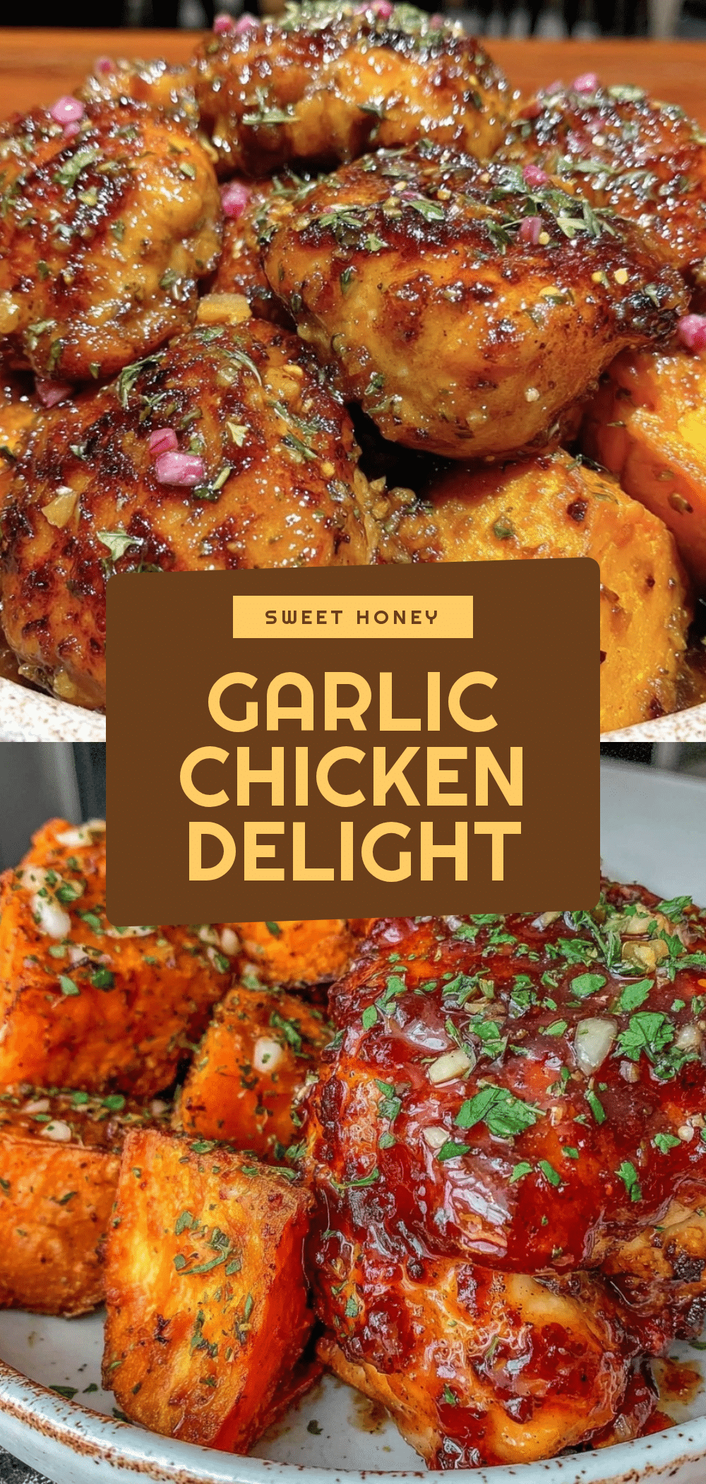 Honey Garlic Chicken & Sweet Potato Recipe Easy 30 Minute Dinner 5 honey garlic chicken sweet potato recipe recipe