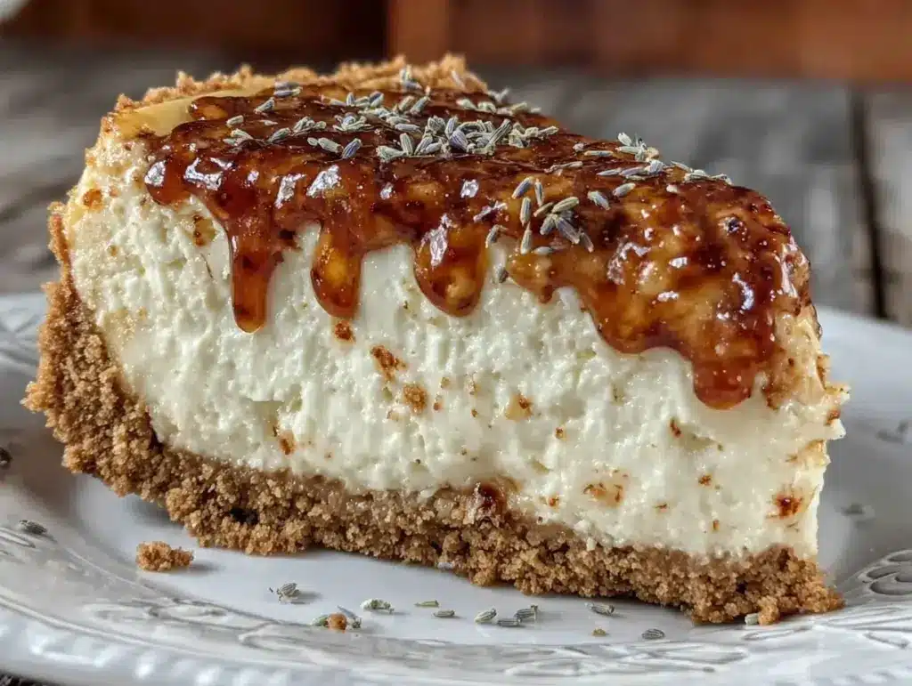 Home 3 Honey Lavender Cheesecake - featured image