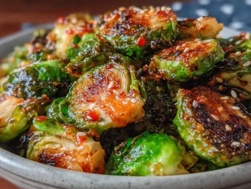 Home 3 Honey Sriracha Brussels Sprouts - featured image