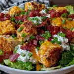 jalapeño popper chicken salad keto - featured image
