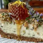 lemon lavender cheesecake - featured image