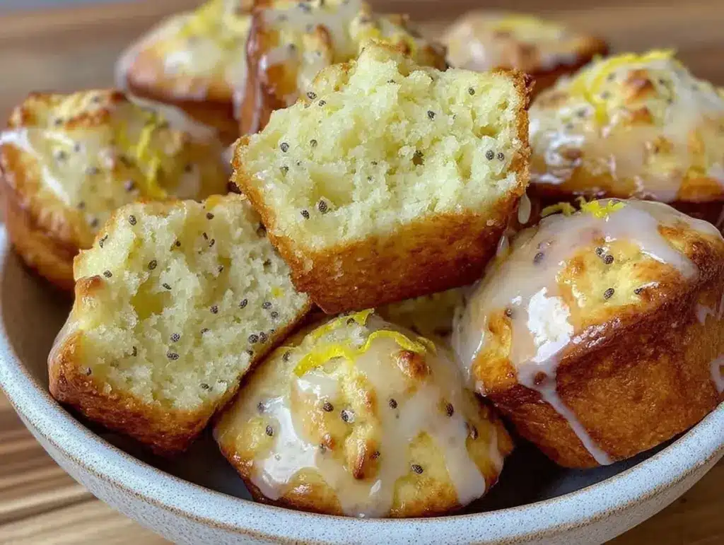 Home 2 lemon poppy seed muffins - featured image