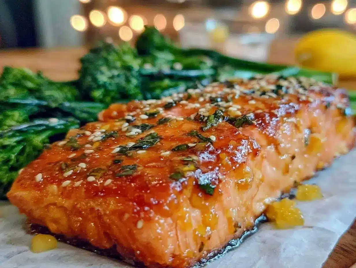 Maple Dijon Salmon Sheet Pan Dinner Easy Recipe Ready in 30 Minutes 4 maple dijon salmon sheet pan dinner preparation steps