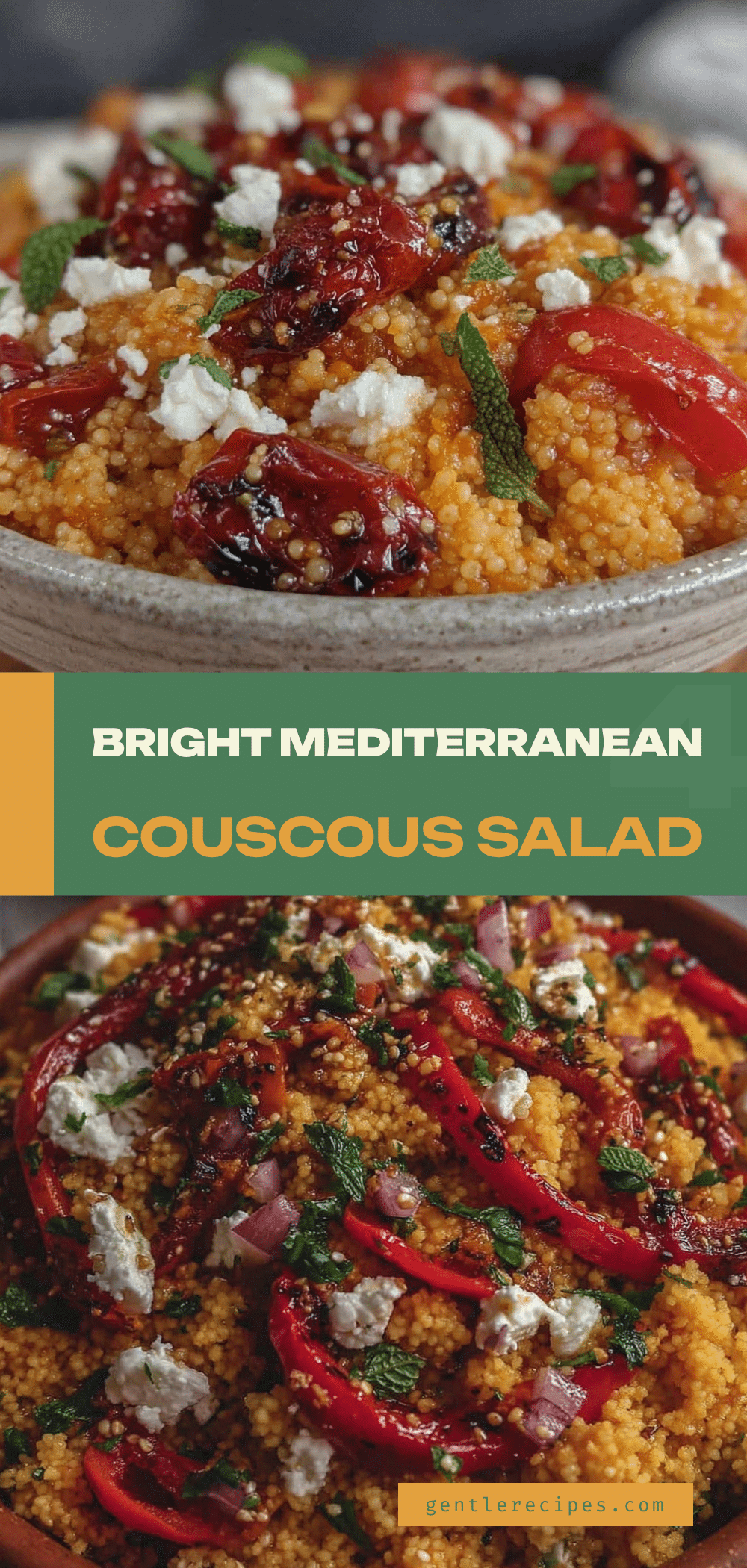Mediterranean Couscous Salad with Feta Easy Recipe Ready in 20 Minutes 5 Mediterranean couscous salad with feta recipe
