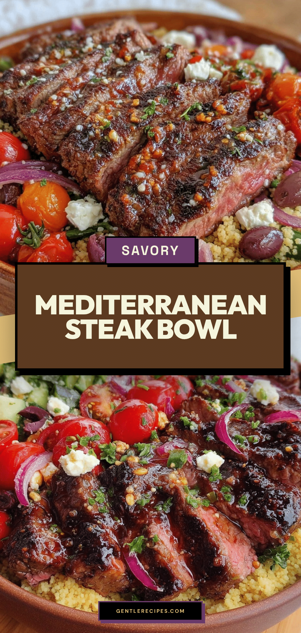 Mediterranean Steak Bowl Recipe Easy Tender Beef Ready in 30 Minutes 5 Mediterranean steak bowl recipe