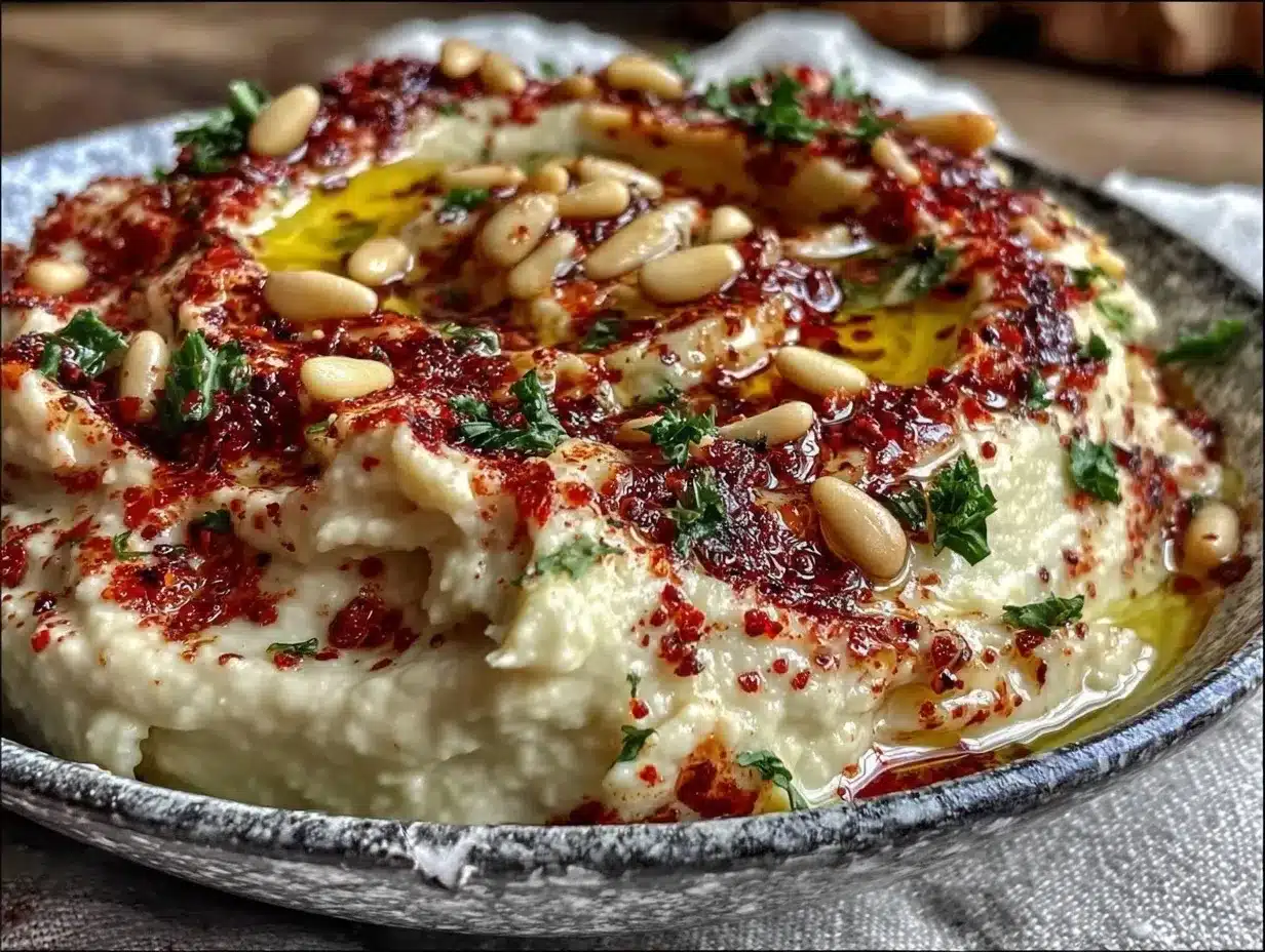 Mediterranean White Bean Hummus Recipe Easy Creamy Snack Ideas 4 Mediterranean white bean hummus preparation steps