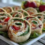 Memorial Day pinwheel sandwiches - featured image