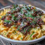 morel mushroom pasta - featured image