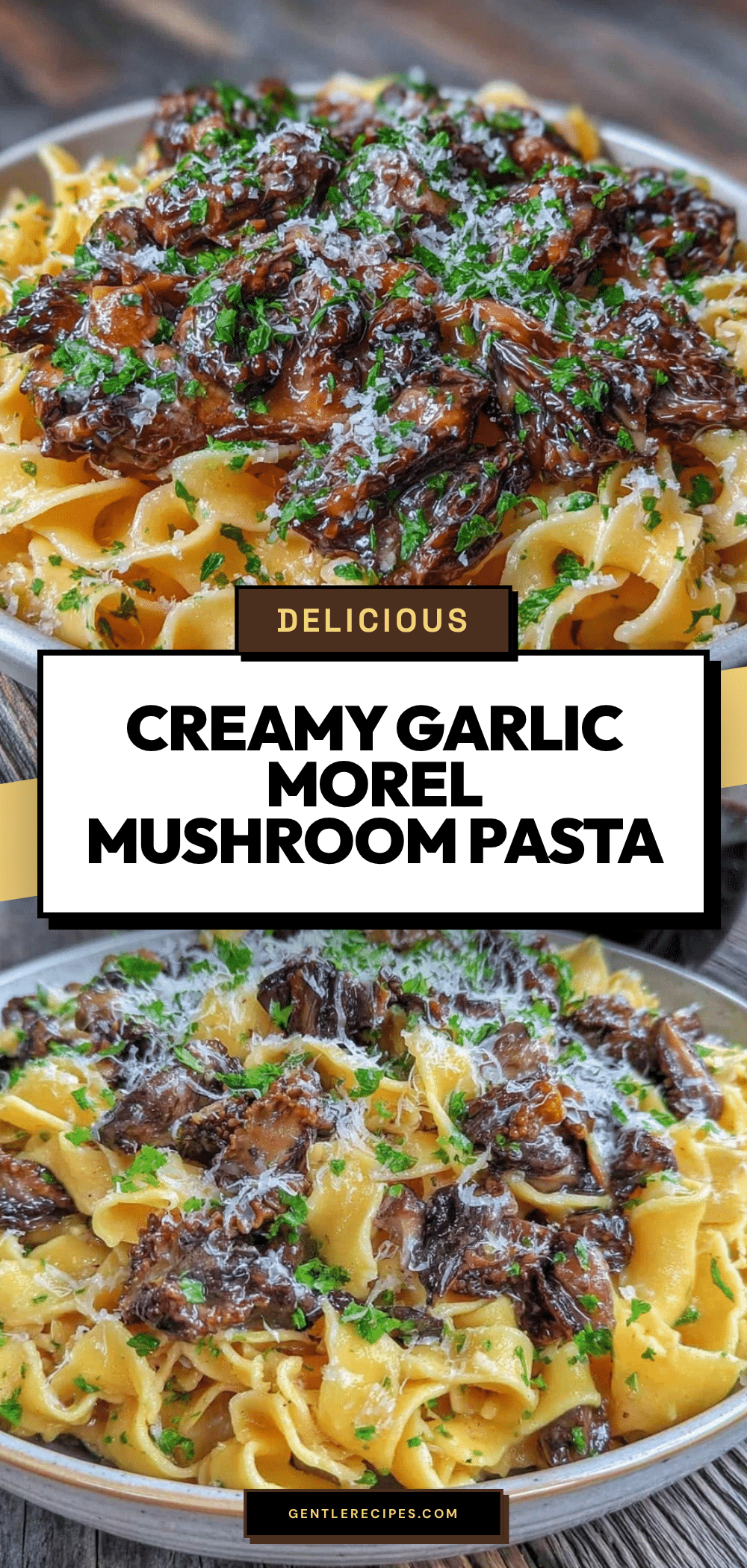 Morel Mushroom Pasta Recipe Easy Garlic Butter Pasta Ready in 20 Minutes 5 morel mushroom pasta recipe