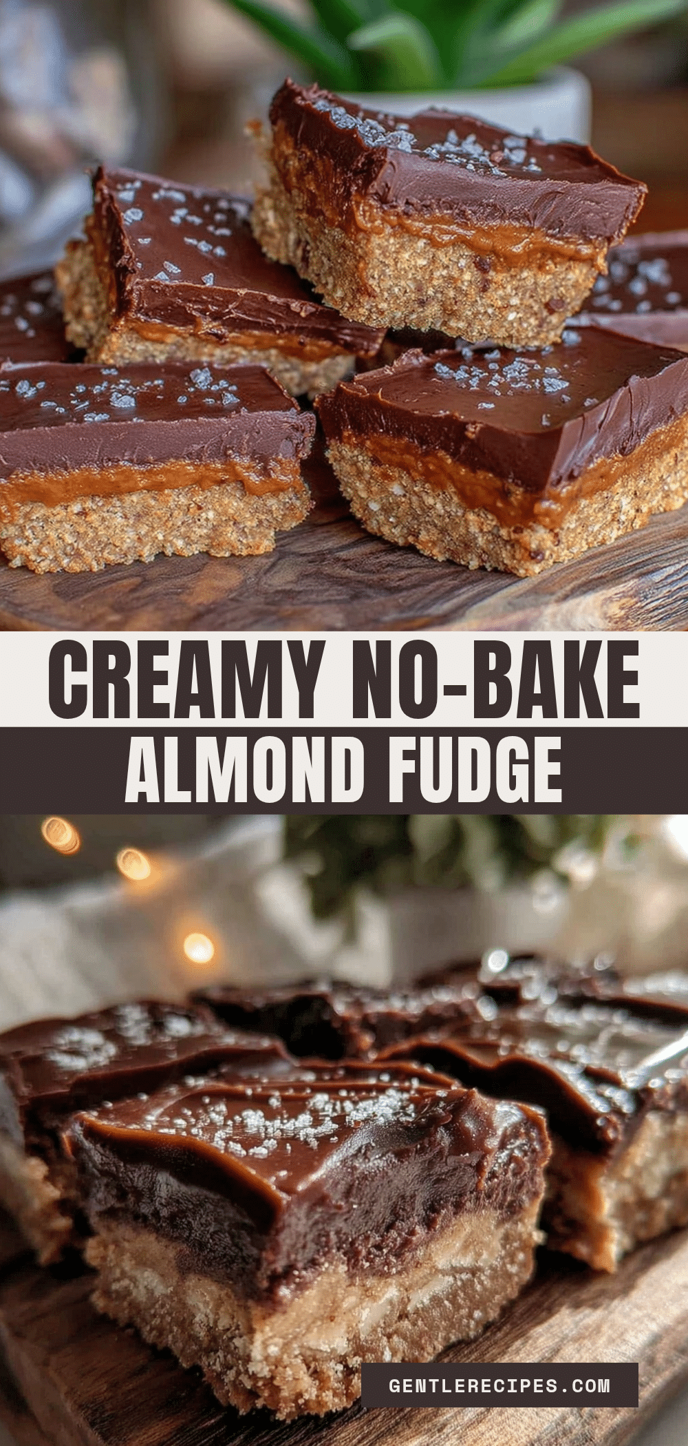No-Bake Almond Butter Chocolate Fudge Bars Easy Paleo Treat Recipe 5 no-bake almond butter chocolate fudge bars recipe