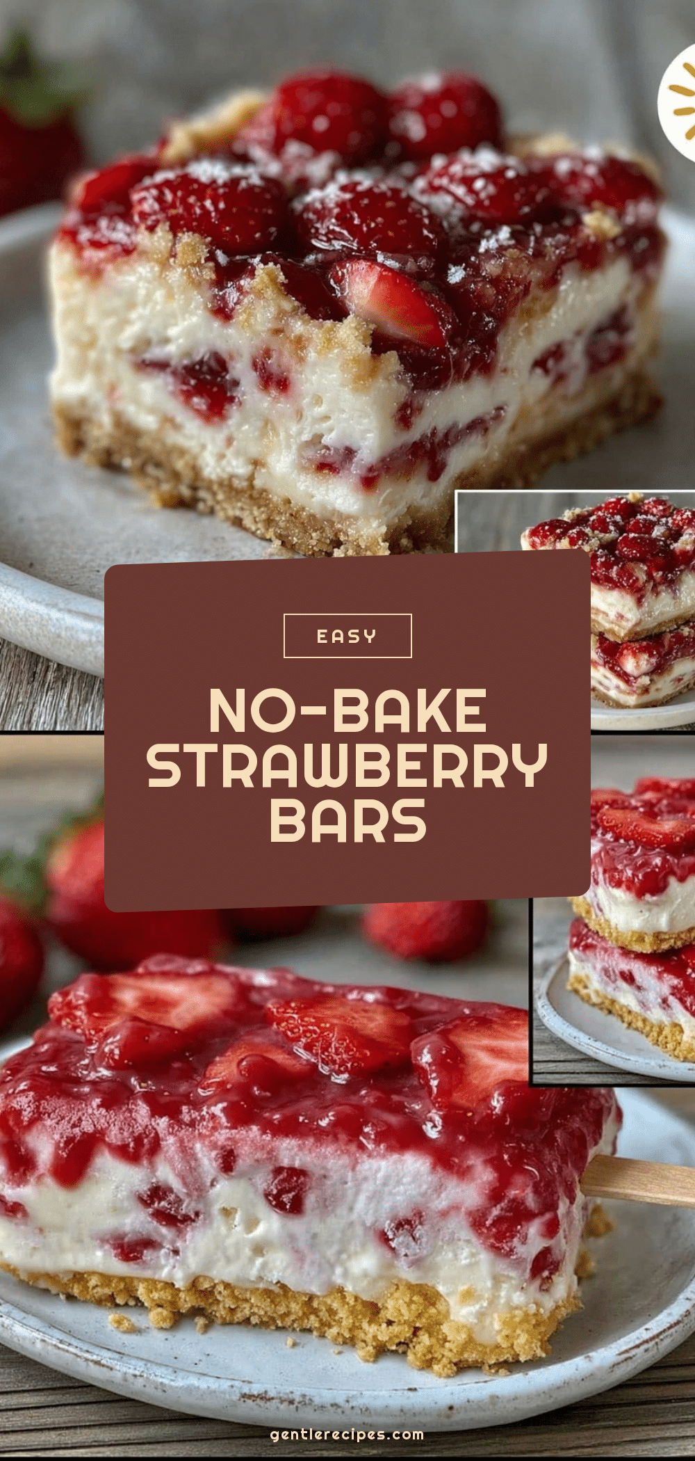 No-Bake Strawberry Shortcake Ice Cream Bars Recipe Easy and Ready in 20 Minutes 5 no-bake strawberry shortcake ice cream bars recipe