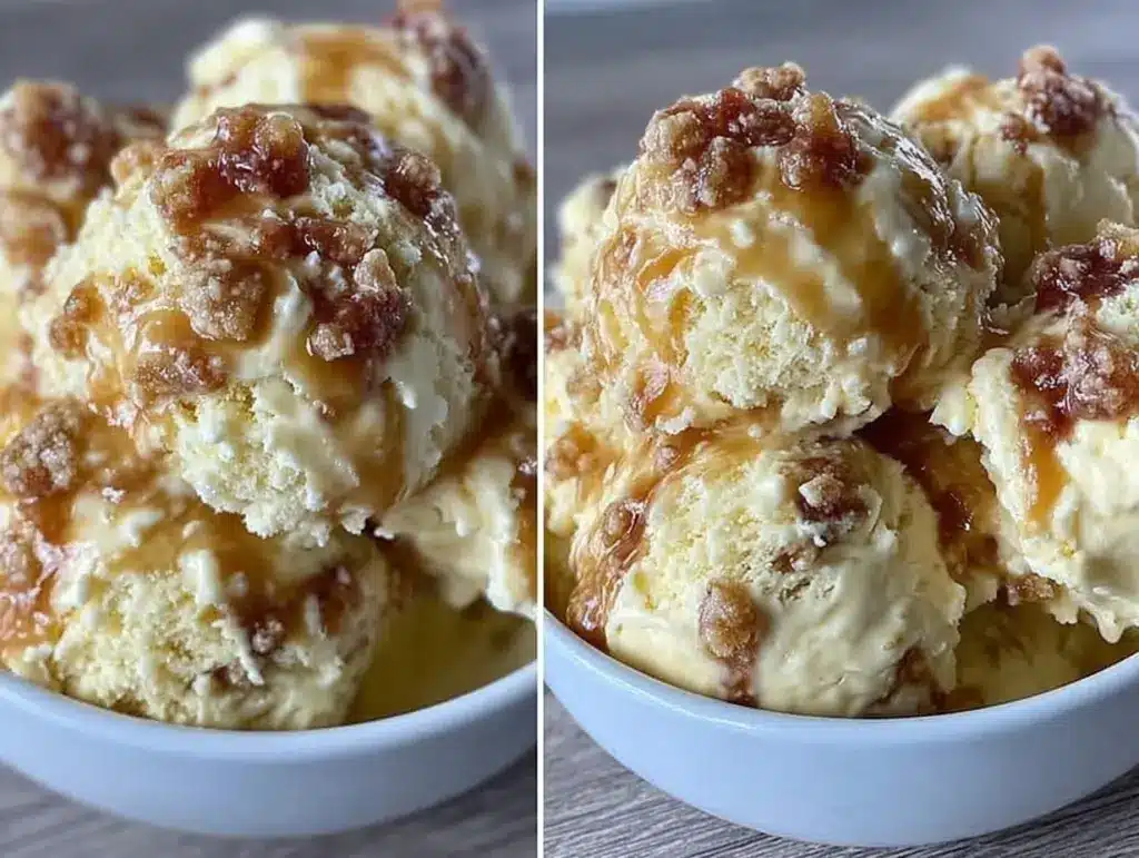 Home 1 no-churn peach ice cream - featured image