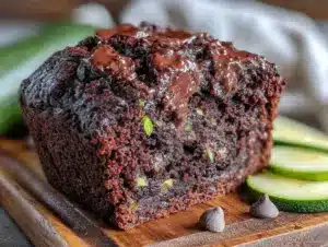 Home 7 one-bowl double chocolate zucchini bread - featured image