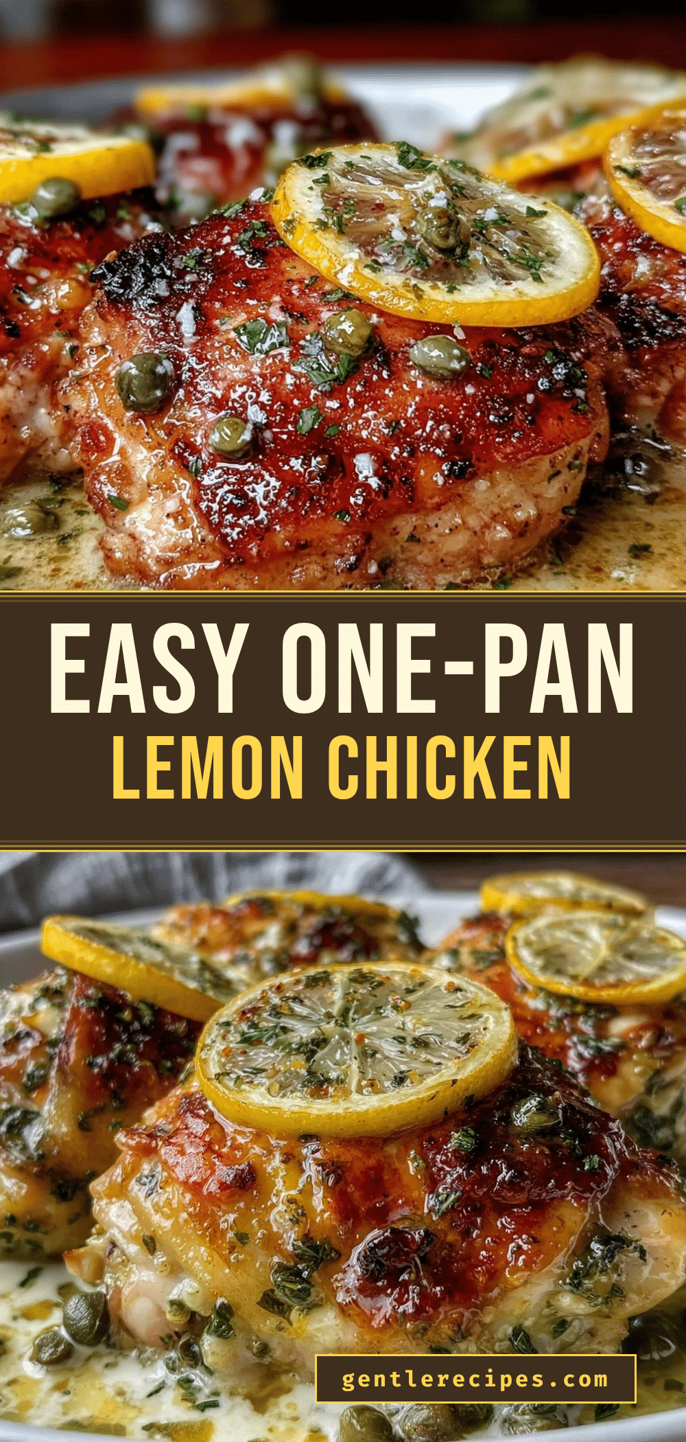 One-Pan Lemon Butter Chicken Recipe Easy Ready in 30 Minutes 5 one-pan lemon butter chicken recipe
