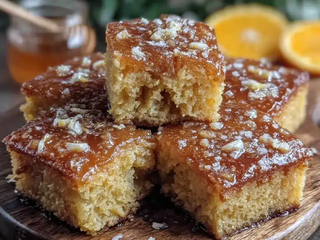 Home 1 Orange Ginger Honey Cakes - featured image