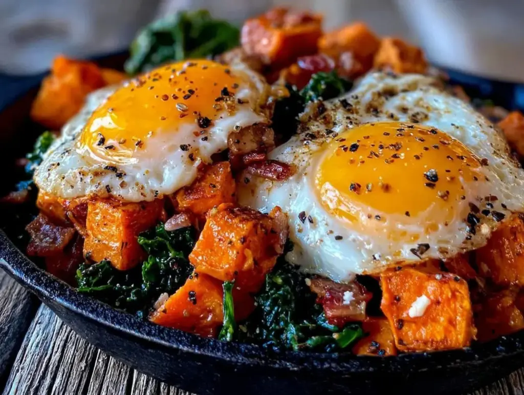 Home 2 paleo sweet potato breakfast hash - featured image